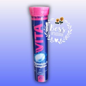 VITA Vitamina B Complex - Efervescente - Total Natural (20 tabletas)