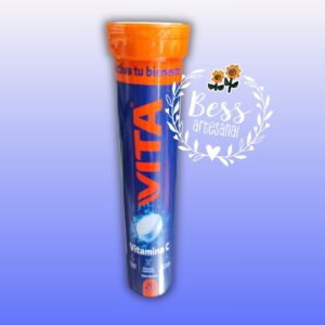 VITA Vitamina C - Efervescente - Total Natural (20 tabletas)