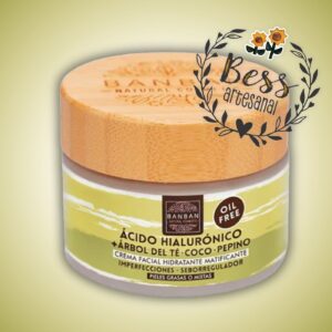 Crema facial árbol de Té y ácido hialurónico BANBAN (50 g)