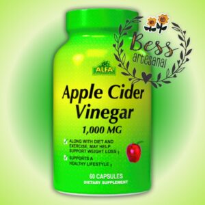Apple Cider Vinegar 1000 mg ALFA (60 cápsulas)