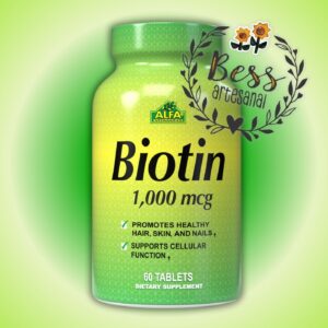 Biotin 1000 mcg ALFA (60 cápsulas)