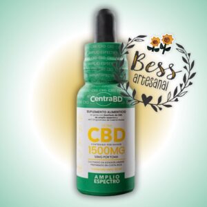 Ultra CBD Amplio Espectro CentraBD -1500 mg por envase (50 mg por toma) 30 ml