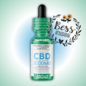 Ultra CBD Amplio Espectro CentraBD - 3000 mg por envase (100 mg por toma) 30 ml