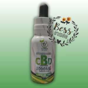 CBD 3000 mg Clínica Dr. Vega (100 mg por toma) Libre de THC - 30 ml