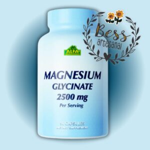 Magnesio Glycinate ALFA 2500 mg (90 cápsulas)