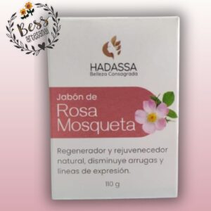 Jabón de Rosa Mosqueta HADASSA (110 grs)