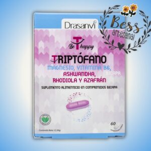Triptófano Bicapa DRASANVI (Bienestar, calma y descanso) 60 comprimidos