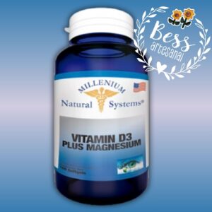 Vitamina D3 + Magnesio MILLENIUM (Fortaleza ósea) 100 softgels