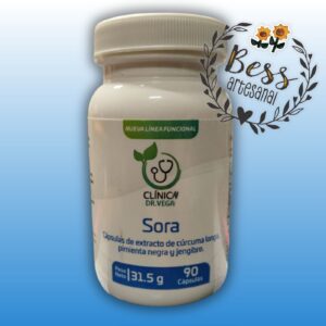 Sora Clínica Dr. Vega - Curcumina (Cáncer y defensas) 90 cap