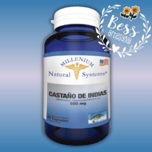 Castaño de Indias MILLENIUM (Flebitis – problemas vasculares) 60 cápsulas