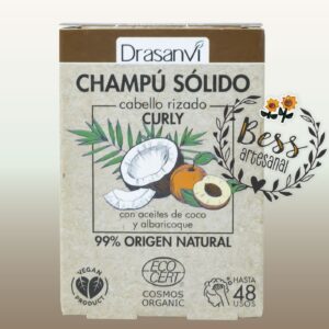 Champú Sólido DRASANVI (cabello rizado) 80 gramos