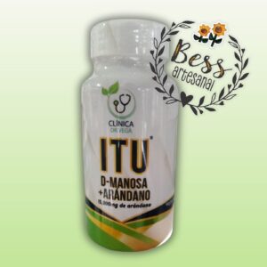 ITU D-Manosa+Arándano Clínica Dr. Vega (Infección urinaria y enfermedad renal) 60 cap