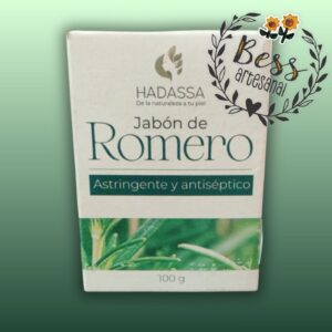Jabón de Romero HADASSA (astringente y antiséptico) 100 grs