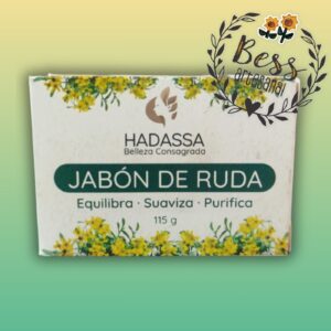 Jabón de Ruda HADASSA (equilibra, suaviza y purifica) 115 grs