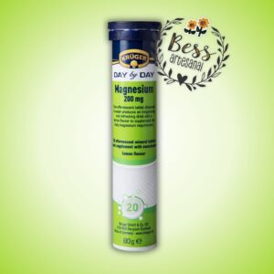 DAY by DAY Magnesium 200mg KRÜGER (sabor limón) 20 tabletas efervescentes