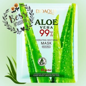 Mascarilla Facial Hidratante de Aloe Vera 99% BIOAQUA (hidratante y calmante)