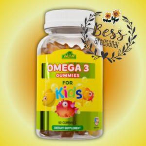 Omega 3 Gummies For Kids ALFA (60 gomitas)