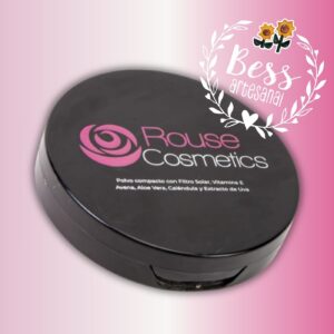 Polvo compacto con Filtro solar ROUSE COSMETICS (12.5 grs) a base de avena y caléndula