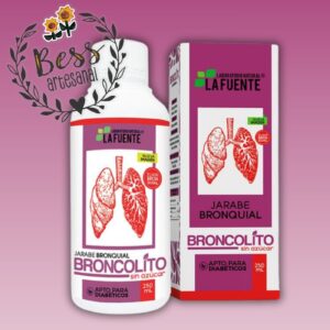 Jarabe Bronquial BRONCOLITO sin azúcar La Fuente (Apto para diabéticos) 250 ml