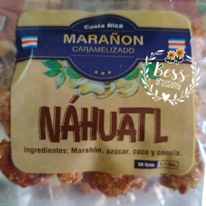 Semillas de marañón caramelizadas Náhualt (azúcar, coco y canela) 50 grs