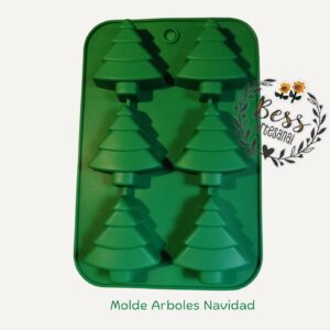 Molde Árboles Navidad