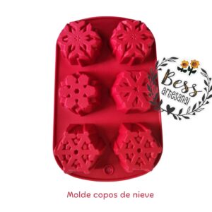 Molde Copos de nieve