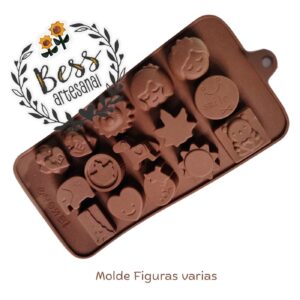 Molde figuras varias pequeño