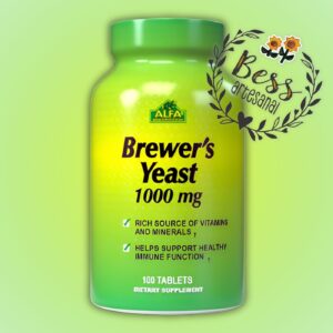 Brewer´s Yeast 1000 mg ALFA (100 tabletas)