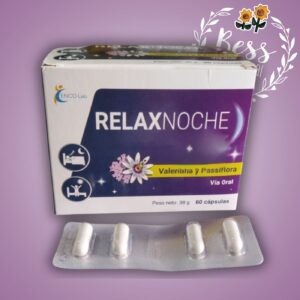 RelaxNoche CENCO Lab (Valeriana + Pasiflora) Blíster con 10 cápsulas