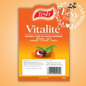 Vitalité Tésh (Aumenta la energía y el rendimiento físico) 30 bolsitas