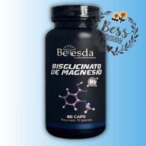 Bisglicinato de Magnesio BETESDA (Condroitina, Q10, Vit E, ácido Hialurónico) 60 cápsulas