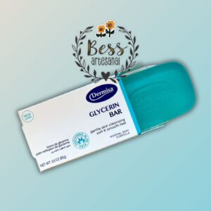 Barra de jabón de Glicerina con Aloe vera Dermisa® (85 grs)