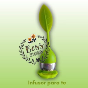 Infusor de hoja para Té (Infusor + Base antigoteo)