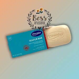 Barra de jabón de Azufre Dermisa® con Aloe (85 grs)