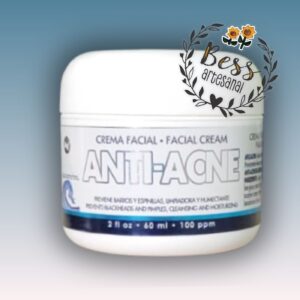 Crema facial Anti-Acné para prevenir barros y espinillas (60 ml)