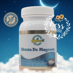 Citrato de Magnesio Organi.k (100 cápsulas)