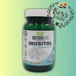 Inositol NATURA506 (Reduce glucosa, colesterol, quema de grasa, depresión) 90 cápsulas