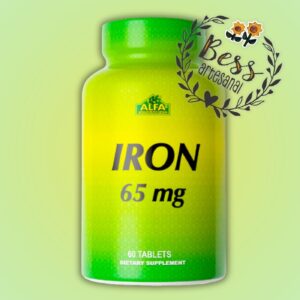 Iron 65mg ALFA (energía y vitalidad) 60 tabletas