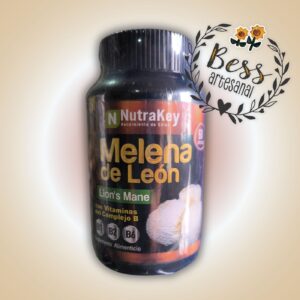 Melena de León con Vitaminas del Complejo B NutraKey (60 cápsulas)
