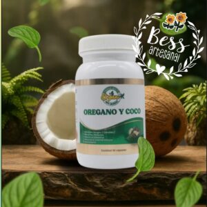 Orégano y Coco Organi.k (90 cápsulas)
