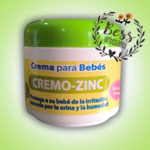 Crema para Bebés CREMO-ZINC (130 grs) Alivia irritación por la orina y humedad