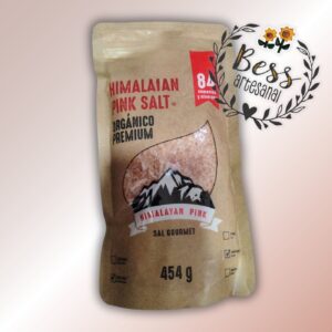 Sal Himalaya Orgánica Premium Medium TOTAL NATURAL (454 grs)