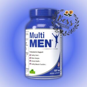 MultiMEN ALFA (One Daily Multivitamin) Vitaminas y minerales esenciales para los hombres (100 tabletas)