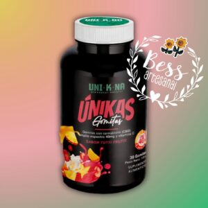 Gomitas con CBD amplio espectro 40 mg ÚNIKAS (sabor Tutti Fruti) 30 gomitas